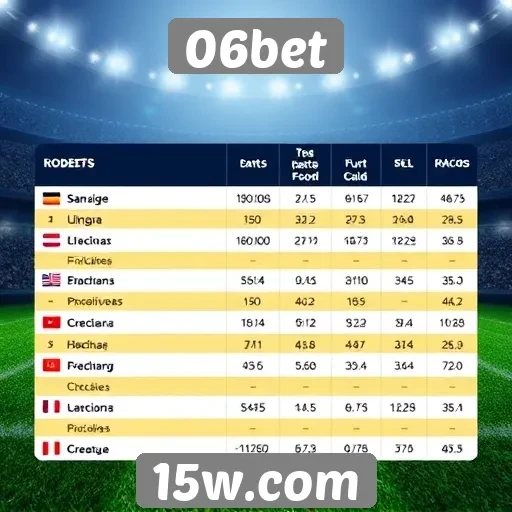 Comparativo entre 06bet e concorrentes do mercado