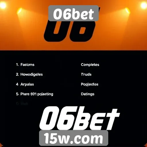 Métodos de pagamento disponíveis no 06bet