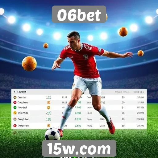 Apostas esportivas em alta no 06bet
